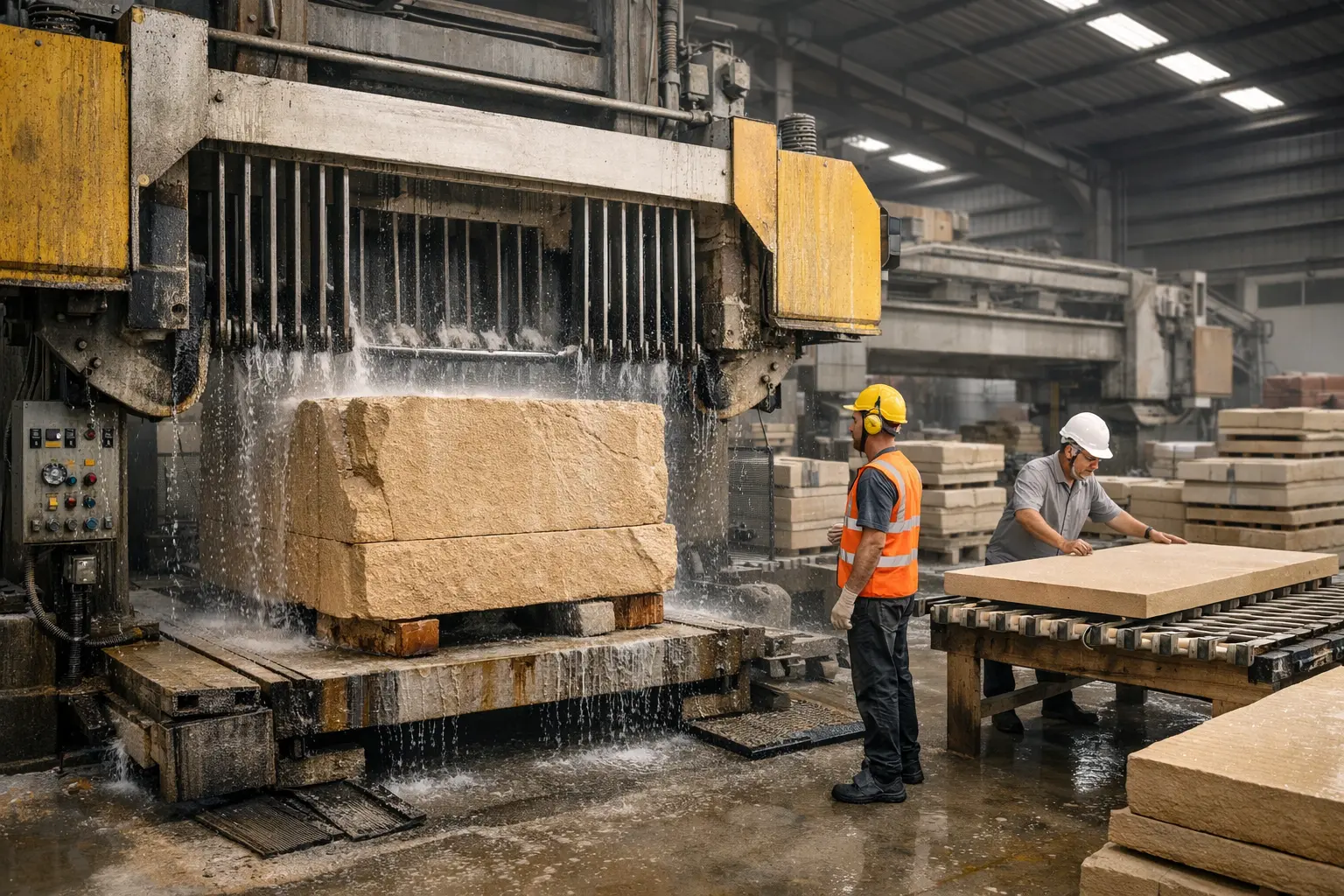 Sandstone manufacturing in Rajasthan