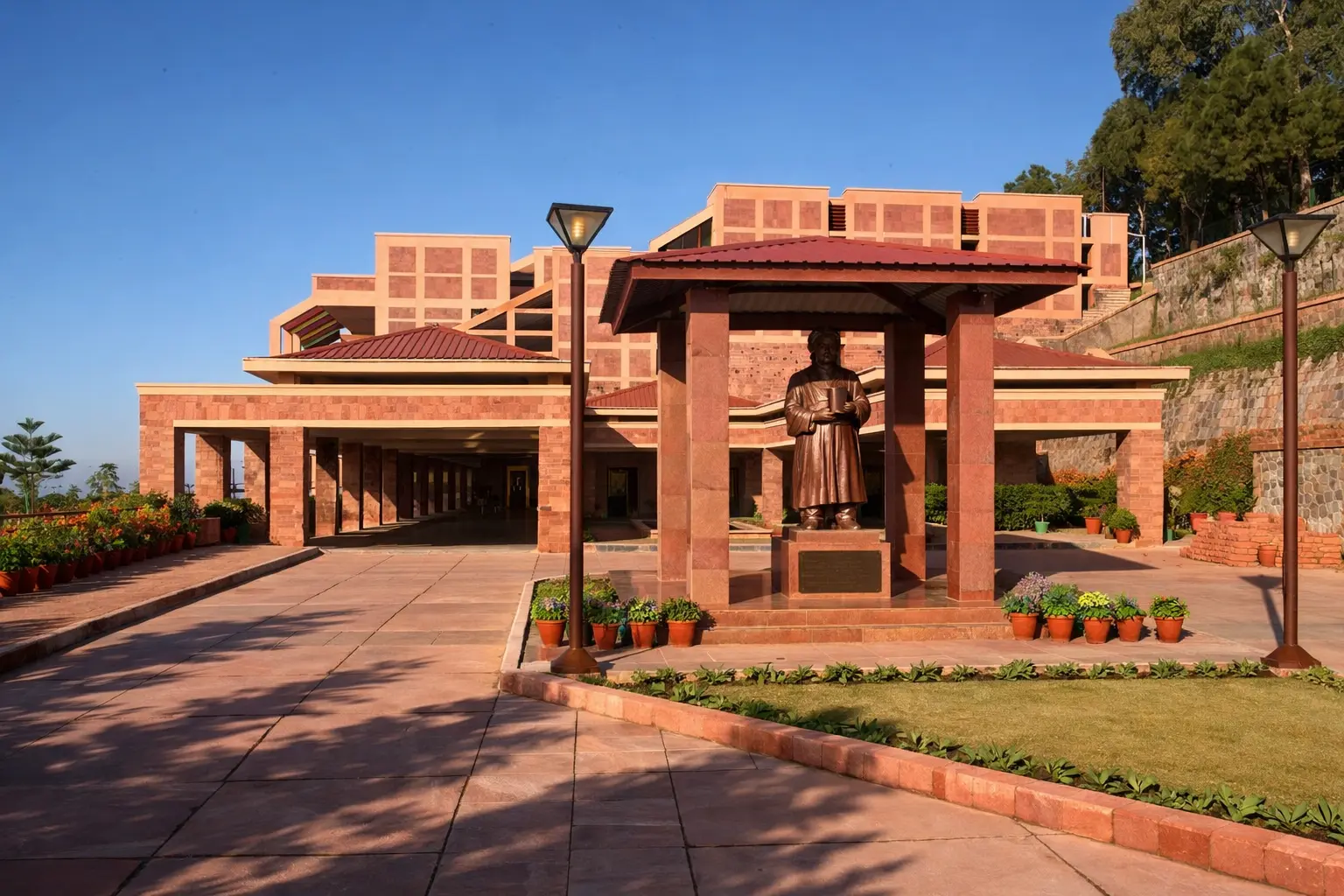Dholpur Red Sandstone University Campus Architecture