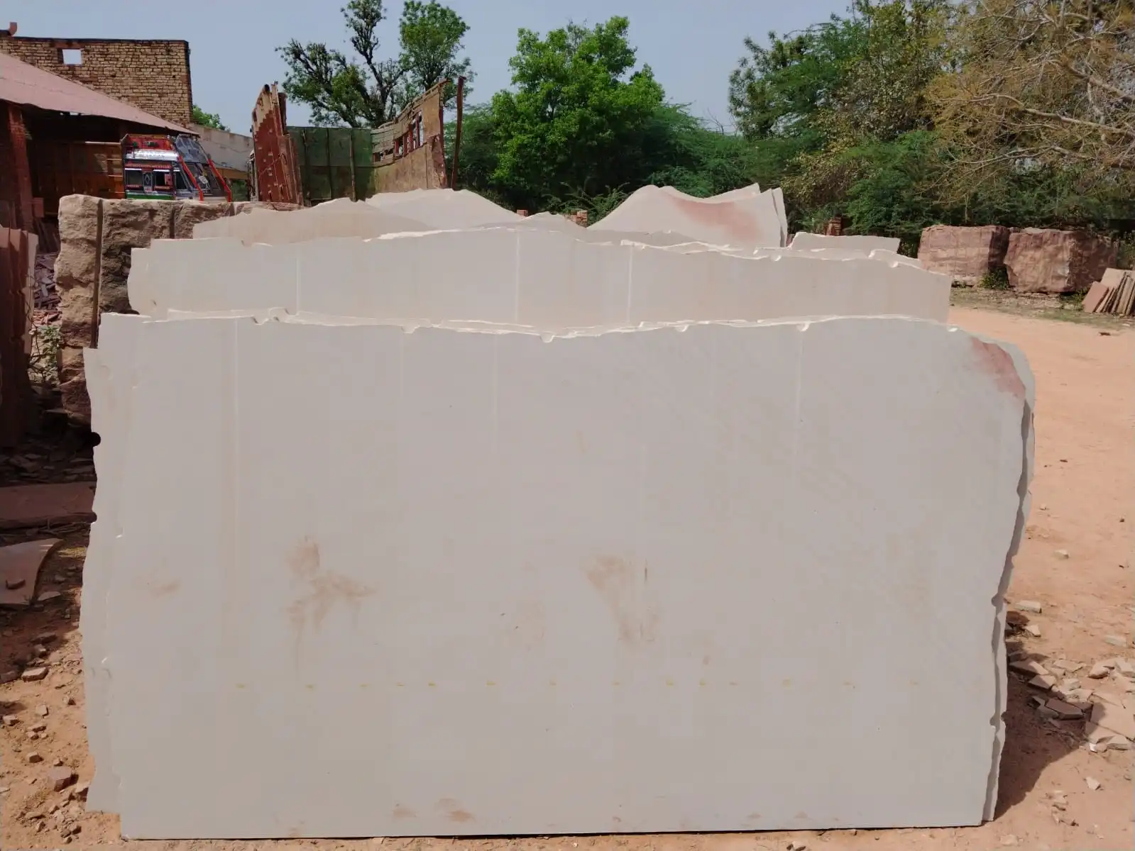 Dholpur Beige Sandstone Slabs