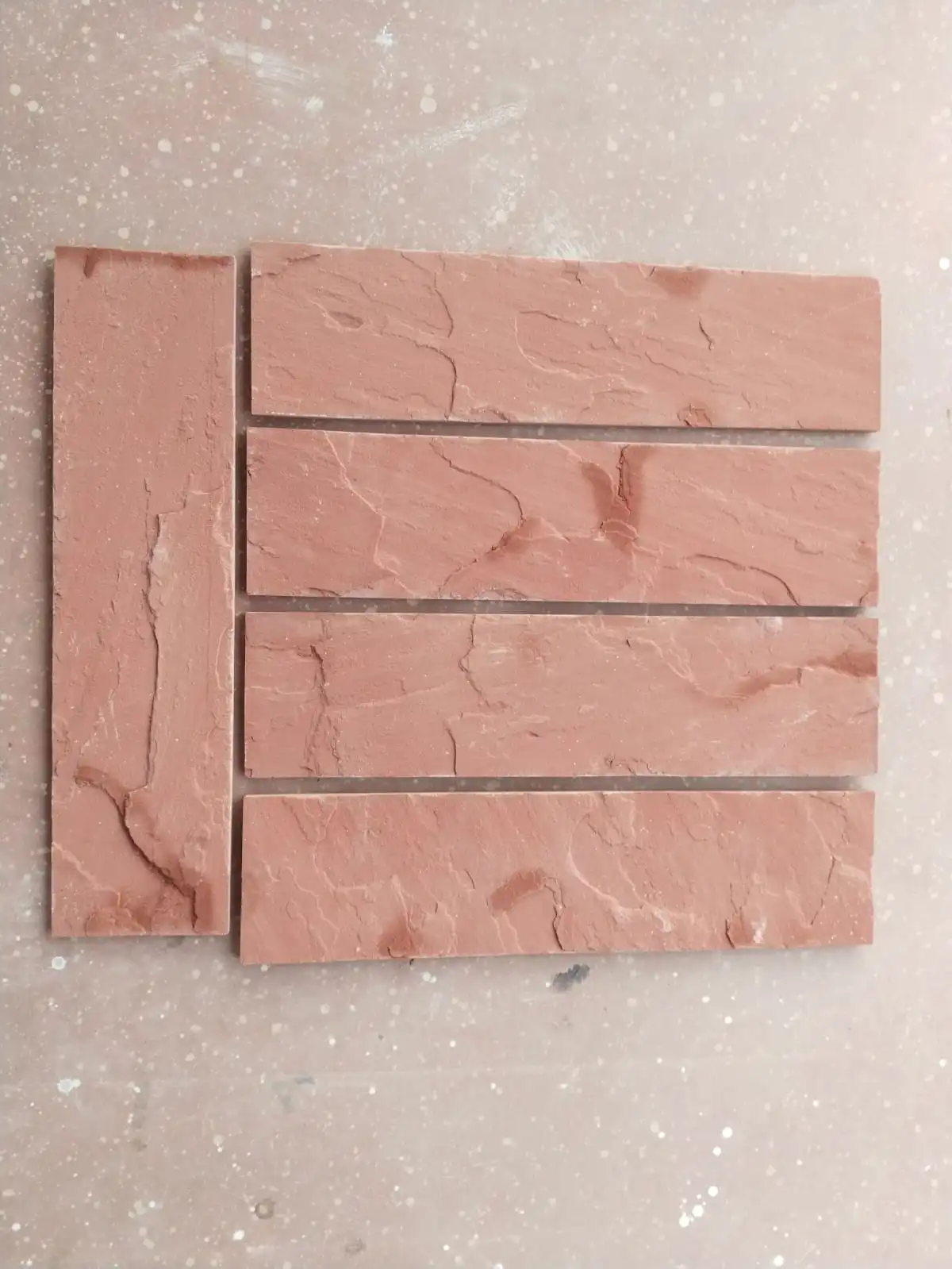 Dholpur Red Sandstone Wall Cladding