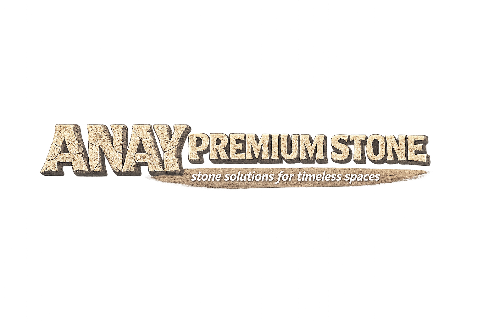 ANAY Premium Stone Logo
