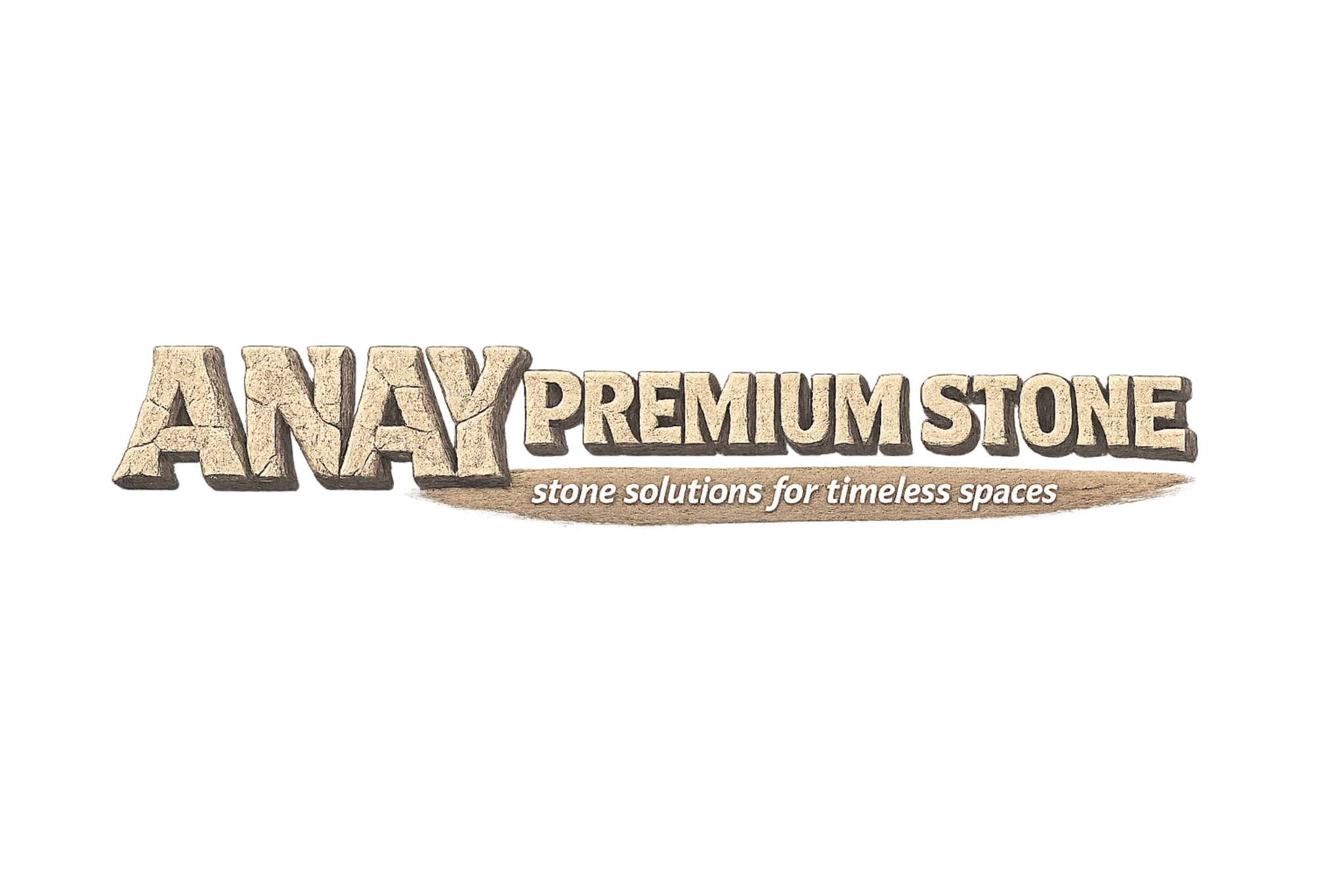ANAY Premium Stone Logo