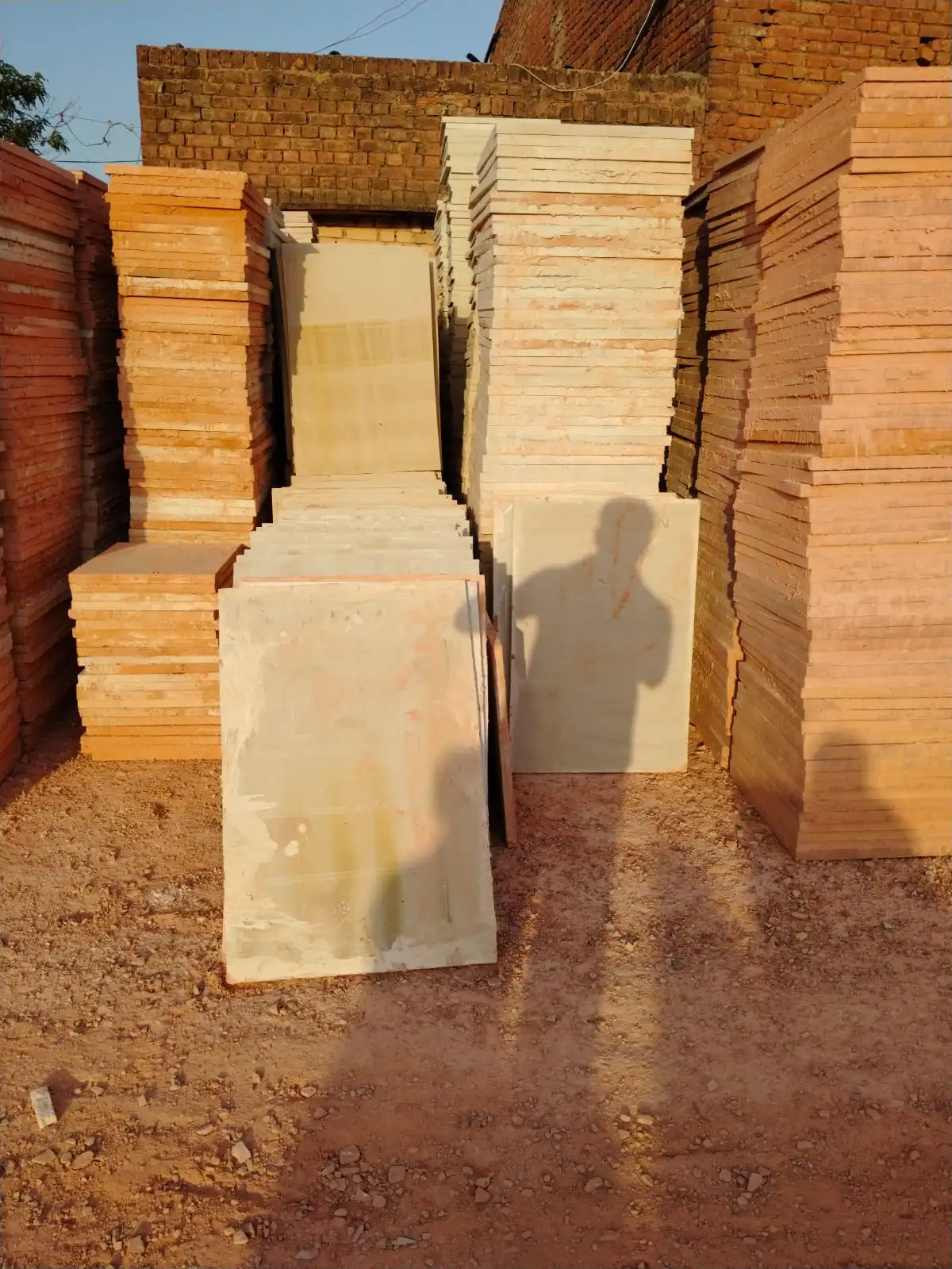 Dholpur Beige Sandstone Tiles