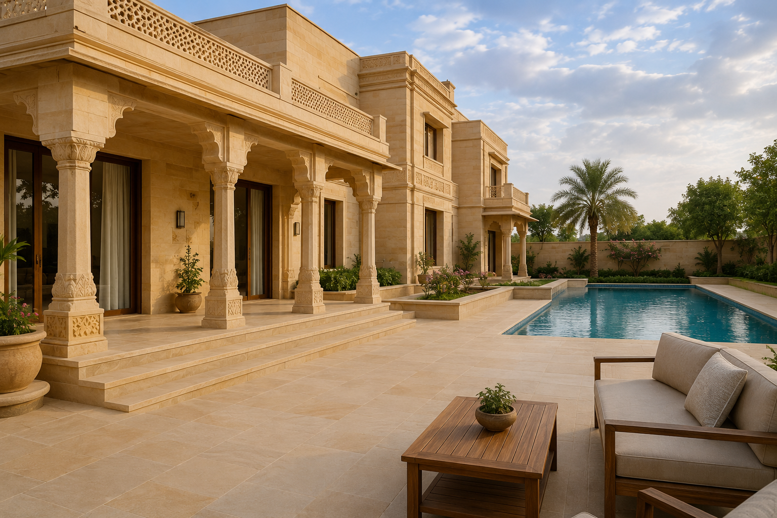 Dholpur Beige Sandstone Supplier in UAE