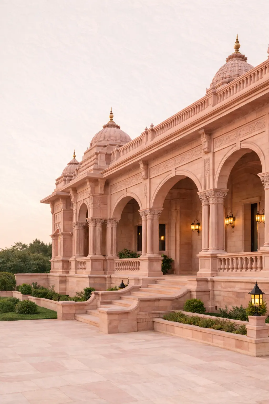 Bansi Paharpur Pink Sandstone architecture