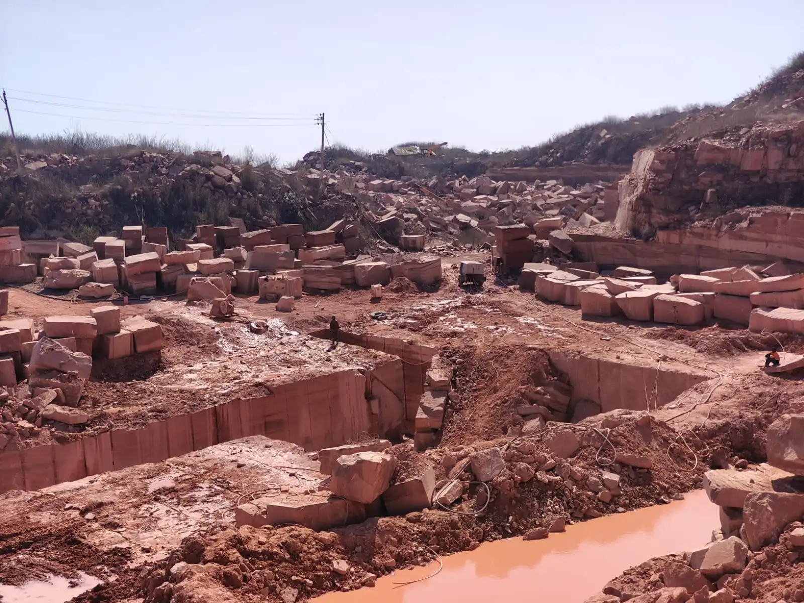 Dholpur Beige Sandstone Quarry
