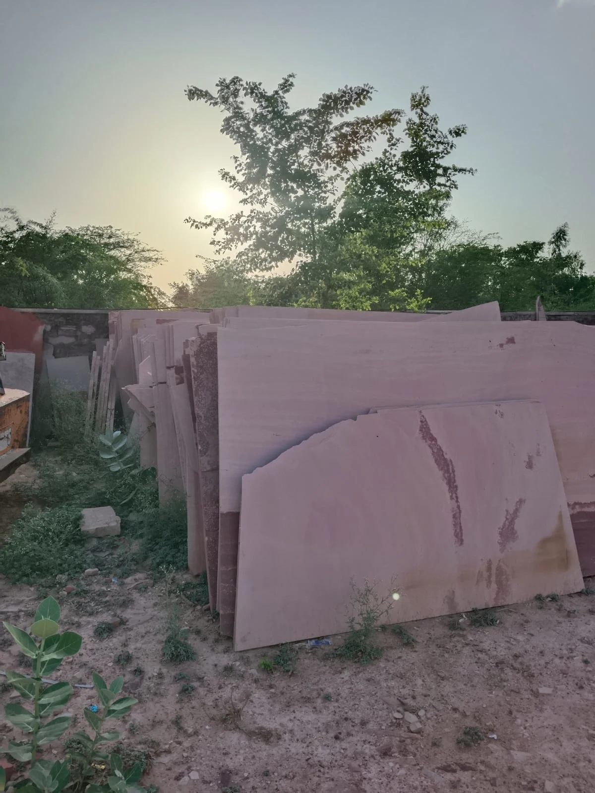 Sandstone Slabs Pink